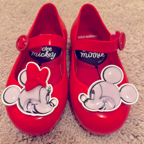 Mini Melissa Other - NEW Mickey and Minnie Mini Melissa shoes